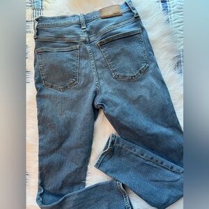 Madewell 9” Mid-Rise Skinny Crop Button Fly Jeans 26